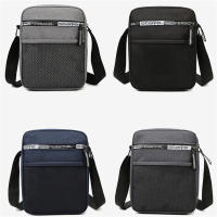 Bolso De Hombro Para Hombre Estilo Casual Moda Oxford Satchel De Negocios Bolsa Bandolera Multifuncional Con Cierre De Cremallera - details 1