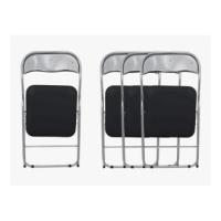 silla plegable, silla plegable acolchada, silla plegable cocina, silla plegable blanca