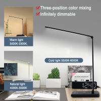 Lámpara De Escritorio LED Inteligente Recargable Por USB Con Iluminación Wireless Plegable Para Niños Y Adultos Para Oficina Y Dormitorio Material ABS Y Aluminio - details 9