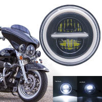 Faros De Motocicleta LED Redondos De 7.5 Pulgadas Universal Cafe Racer Luz De Distancia Refit Faro De Motocicleta 40w - details 12