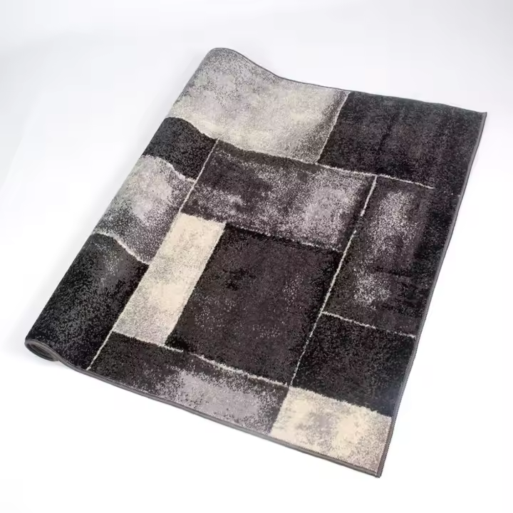 Alfombra de Hogar modelo INFINITY (Gris) - 100% Polipropileno - CREVICOSTA QUALITY MARK MARCAS DE CALIDAD - 1