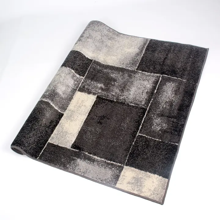 Alfombra de Hogar modelo INFINITY (Gris) - 100% Polipropileno - CREVICOSTA QUALITY MARK MARCAS DE CALIDAD - 1