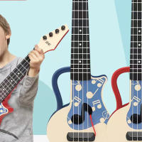 Ukelele Para Niños Instrumento Musical Educativo Juguetes De Guitarra Modelos De Instrumentos Musicales Regalo Temprano - details 0