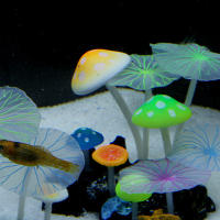 Piedras Luminosas De Loto Para Acuarios Decoración De Reefs De Coral Artificial Fluorescente Adorno Para Tanque De Peces - details 4