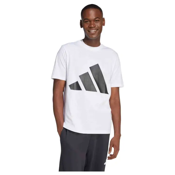Camiseta de Manga Corta Adidas  para hombre en color blanco - 1