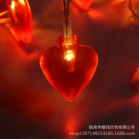 Luces De Decoración De San Valentín En Forma De Corazón 20/10LED Para Interior Y Exterior Adecuadas Para Bodas Y Fiestas Navideñas - details 4