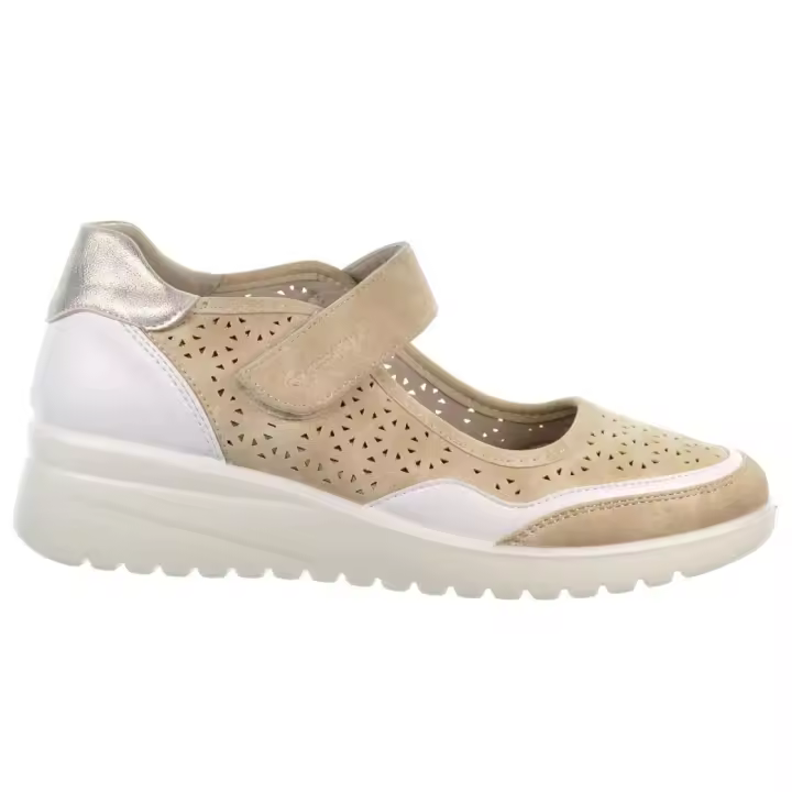 Amarpies 28309 Zapato Mercedita Confort Cuña Plataforma Mujer - 1