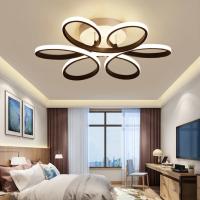 Lámpara De Techo LED Moderna En Forma De Flor Tres Colores Super Brillante Para Pasillo Y Escalera Luz De Pared Montaje Plano 12W Aluminio Para Sala De Estar Dormitorio Vestíbulo Estudio - details 1