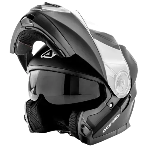 Casco modular Acerbis Serel II negro mate OUTLET MOTOSOTORE Cascos Modulares ACERBIS - 1