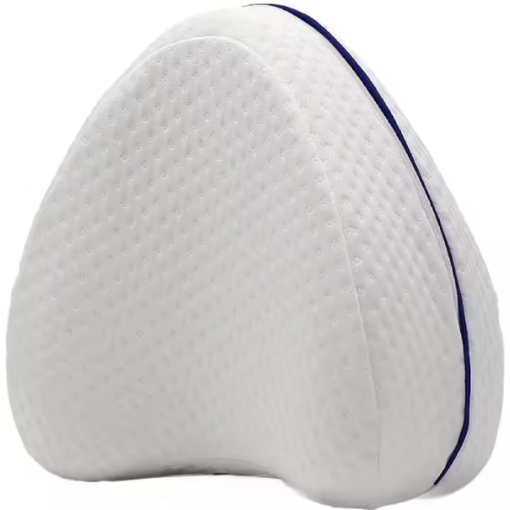 Almohada De Forma Corazón Para Dormir Lado Con Memoria De Espuma Suave Rebound Slow Almohada De Sueño Para Mujeres Embarazadas Material De Fibra De Bambú - 1