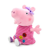 Muñeca De Peluche Peppa Pig 30CM Ropa Nueva Modelo Papá Y Mamá Cerdo Juguetes Para Niños Figura De Anime Cumpleaños Regalo - details 13