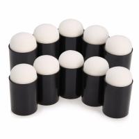 10pcs Casco De Esponja Para Dedo En Forma De Dauber De Terciopelo Para Pintura Tinta Estampado Cera Herramienta De Arte DIY 15*32mm - details 5