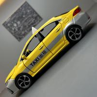 Toyota Corolla Taxi De 1:32 En Aleación De Metal Vehículo Diecast Con Sonido Y Luz Coche Retroductor Para Niños Regalos A633 - details 14