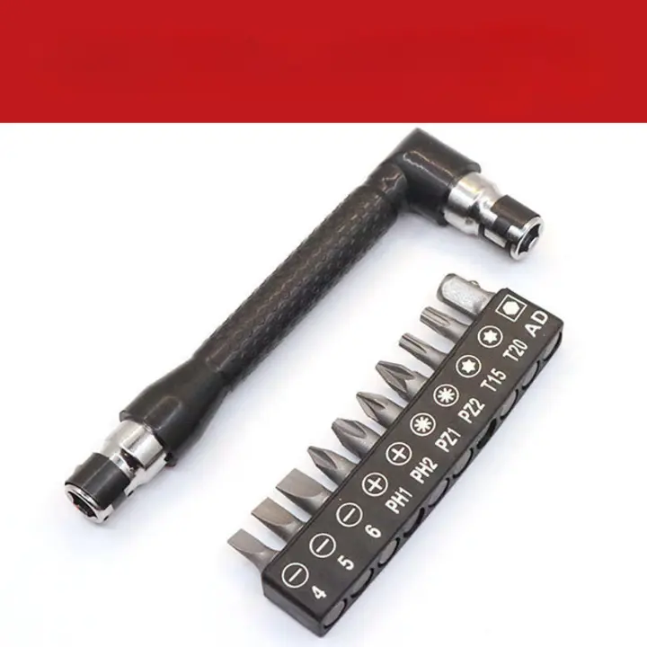 Juego De Herramientas Combinadas 21PCS L-Bar Doble Cabeza Mini Destornillador Enchufe Angulo Recto Para Espacios Pequeños Herramienta Dual Uso - 1