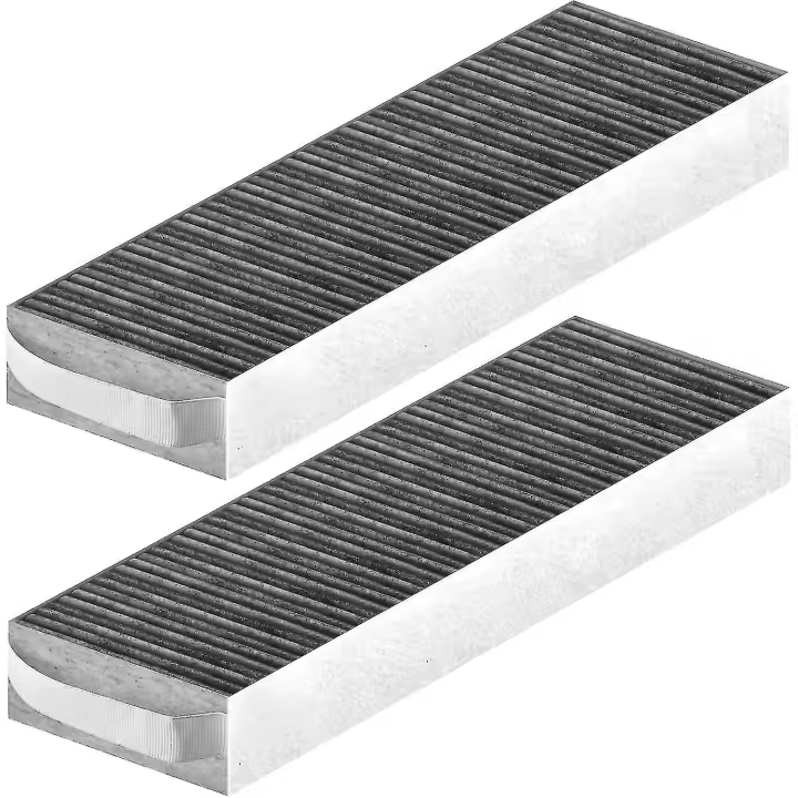 Paquete de 2 filtros de Carbón activado para Bora Pure/X/s Extractora Bell, Puakf Acdesorio - 1