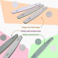 Set Profesional De Archos Para Uñas 6Pcs Kit De Archos Y Linterna Mixta De Grano Para Uñas De Acrílico Material Emery EVA Esponja Papel De Herramienta De Belleza - details 2