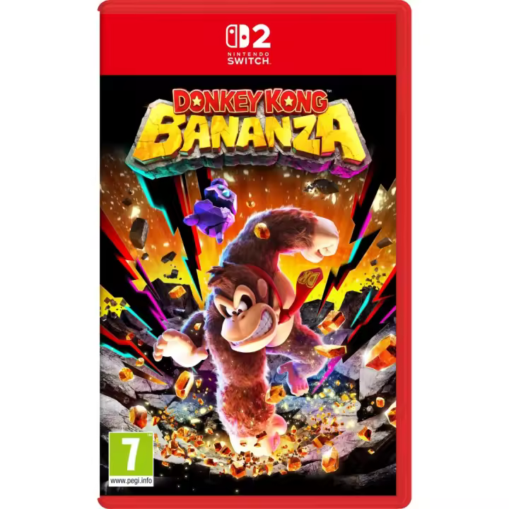 PREVENTA DONKEY KONG BANANZA SWITCH 2 JUEGO FÍSICO PARA NINTENDO SWITCH 2 VERSIÓN ESPAÑOLA GARANTÍA EUROPEA EU WARRANTY Nintendo - 1