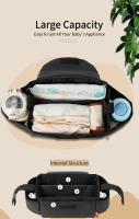 Insular Diaper Bag Baby Milk Bottle Insulation Bags Mummy Storage Bag For Baby Stuff Collection Stroller Accessories Baby Care - details 1