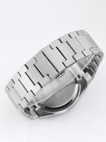 Reloj De Cuarzo Para Hombre Simple Y Gris Con Cuadrícula Resistente Al Agua Y Luminoso Estilo Clásico De Negocios - details 2