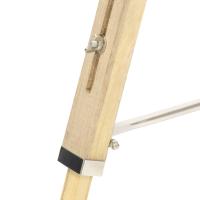 vidaXL Lámpara de suelo con trípode madera maciza de mango 140 cm - details 7