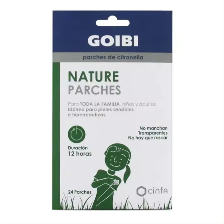 Goibi Repelente de Mosquitos Citronela 24 Parches - 1