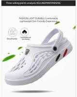 Sandalias De Playa Para Parejas Talla Grande Verano Transpirables Antideslizantes Ligeros Comodidad Casual Unisex EVA - details 7