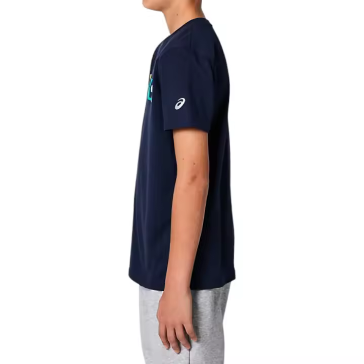 Camiseta Asics B 3 Color Gpx Ss T Marino Tee 2034A083-400 - 1