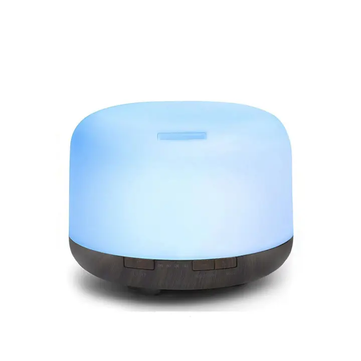 Ultrasónico aromaterapia aroma difusor humidificador, 450mL humidificación, LED colurid con función de control remoto - 1