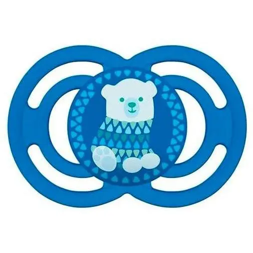 Mam Baby Chupete Silicona Mam Perfect + 6 M Azul - 1