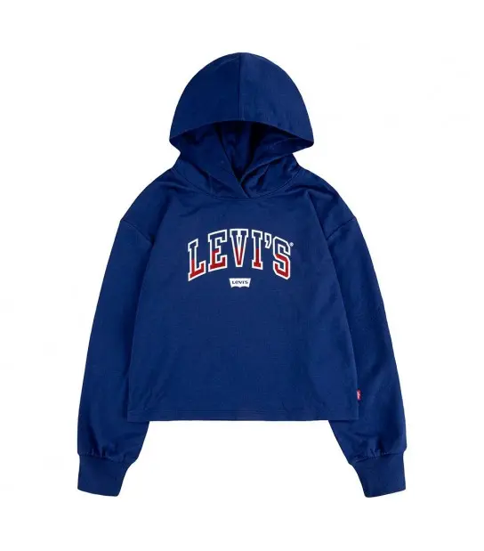 Sudadera Levi's 3EC988 B9G para Niño con Capucha - 60% Algodón 40% Poliéster - Cómoda y de Calidad - 1