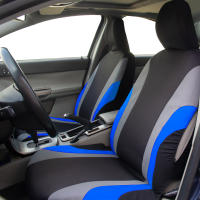 Juego completo de fundas de asiento de coche de tela de poliéster, estilo deportivo, Protector de asiento de coche Universal, se adapta a la mayoría de los coches SUV - details 19