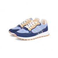 Zapatillas deportivas casual - Moda - Beige y Azul - Ideales para Trabajo - Zapatillas Cómodas Sneakers - 9527 - details 0
