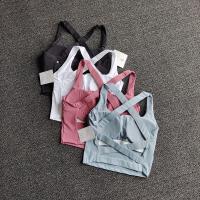 Sudadera Deportiva Para Mujer Push up Fitness Yoga Transpirable Running Chaleco Deporte Top Mujer Gimnasio Wear Vest Bralette - details 5