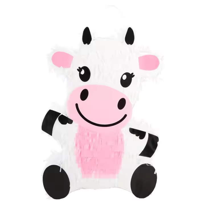 Piñata Vaca para cumplaños 43x30x10 cm - 1