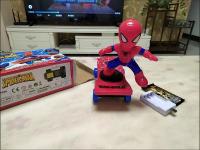 Patineta Eléctrica De Skate Con Rotación Automática Spiderman Los Vengadores Juguete De Acción Para Niños Regalo De Navidad - details 12