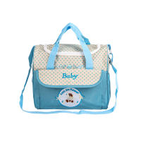 Bolso De Diaper Multifuncional De Un Hombro Con Estampado De Dibujos Animados Ligero Y Portátil Para Mamá Bolsa HOBOS De Medio Tamaño Con Cierre De Cremallera - details 9