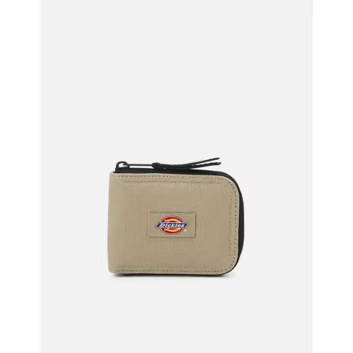 Dickies Cartera Duck Wallet Beige con Cierre de Cremallera - 1