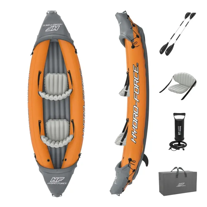 Bestway Juego de kayak hinchable x2 Hydro-Force Rapid - 1