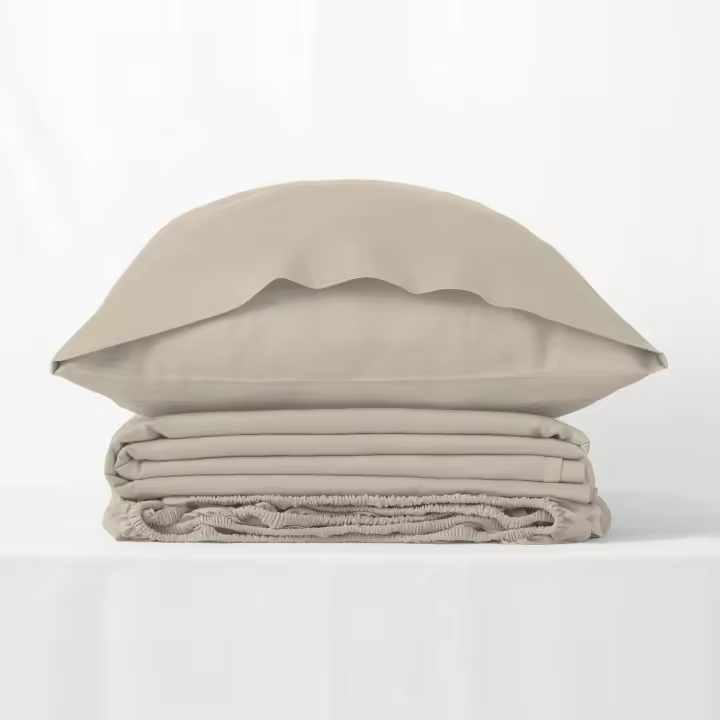 Juego de Cama Qutun 100% Algodón Organico 200 Hilos Estelia - 1