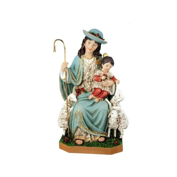 Inmaculada Romero Divina Pastora Figura 30 Cm Resina - 1