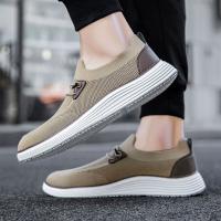 Zapatos De Caminar Para Hombre Ultra Cómodos Zapatillas Casuales Transpirables De Tela Malla Antideslizantes Talla Grande 39-48 - details 13