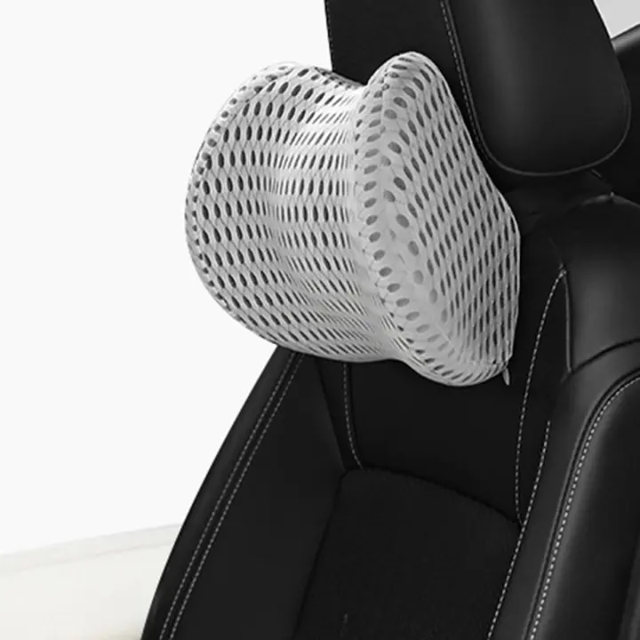 Cojín de Almohada de Espalda para Asiento de Coche Lujo de Cotton Memory Breathable Cojín de Soporte para Cuello/Cintura para Cama Sofá Oficina Sleep Goods - 1