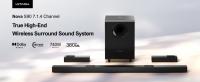 Barra de sonido ULTIMEA Nova S90 Dolby Atmos con subwoofer inalámbrico 8", 7.1.4 canales, Máxima 740W, Bluetooth 5.3, HDMI, óptico, AUX, montaje en pared, tecnología ASL 360° para sonido envolvente, altavoces traseros inalámbricos, compatible con TV y PC - details 2