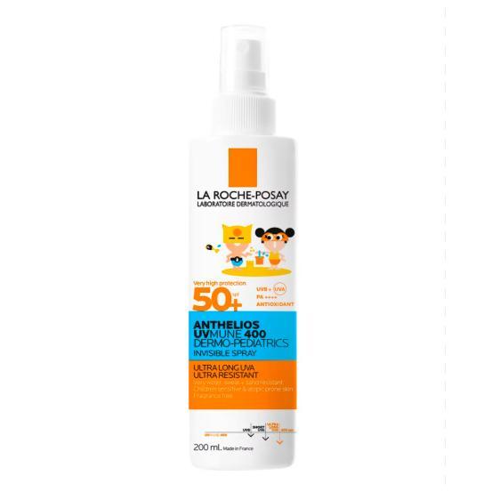 La Roche-Posay Anthelios UVMUNE 400 Dermo-Pediatrics Invisible Spray SPF50+ 200 ml — oferta en Miravia