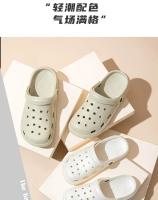 Zapatillas De Casa Para Mujer Casual Jardín Clogs Exterior Zapatos De Amplio Toque Para Damas Y Señores Antideslizantes Interior Y Exterior - details 16