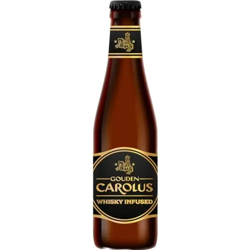 6 uds x Carolus Cuvee Whisky Infused 33Cl cerveza belga infusionada con whisky - 1