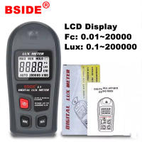 BSIDE L1 Medidor De Luz Digital Profesional 200000 Lux Medidor De Iluminación FC Pantalla LCD Alta Precisión Prueba De Luz - details 5