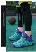 Zapatillas De Baloncesto Para Niños Explosivas Deportivas Verano Diseño Niche Cómodas Resistentes Al Desgaste Suela De Malla Transpirable - details 15