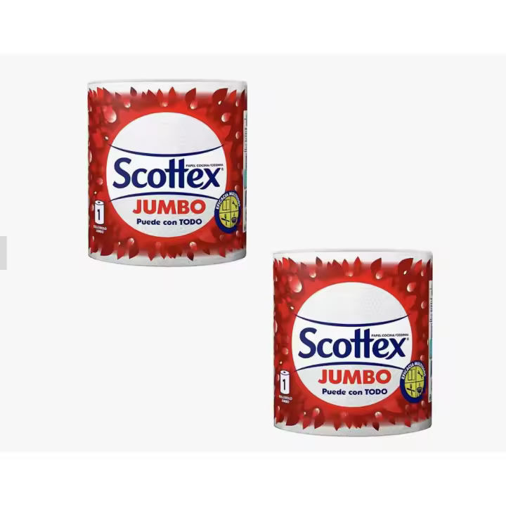 Scottex Jumbo Papel de cocina 2 rollo - 1
