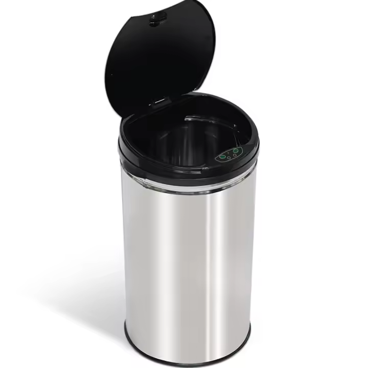 T-Lovendo CUBO BASURA AUTOMATICO TY-1350R SILVER para Vehículos - 1